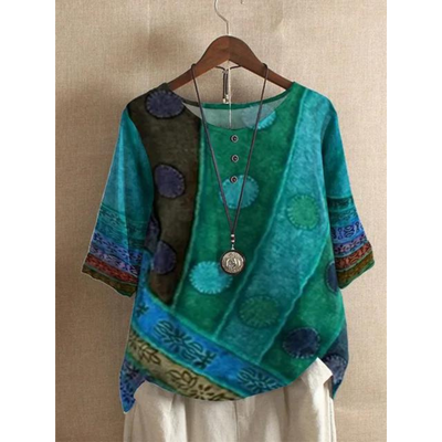 Nysera | Colourful Bohemian Top