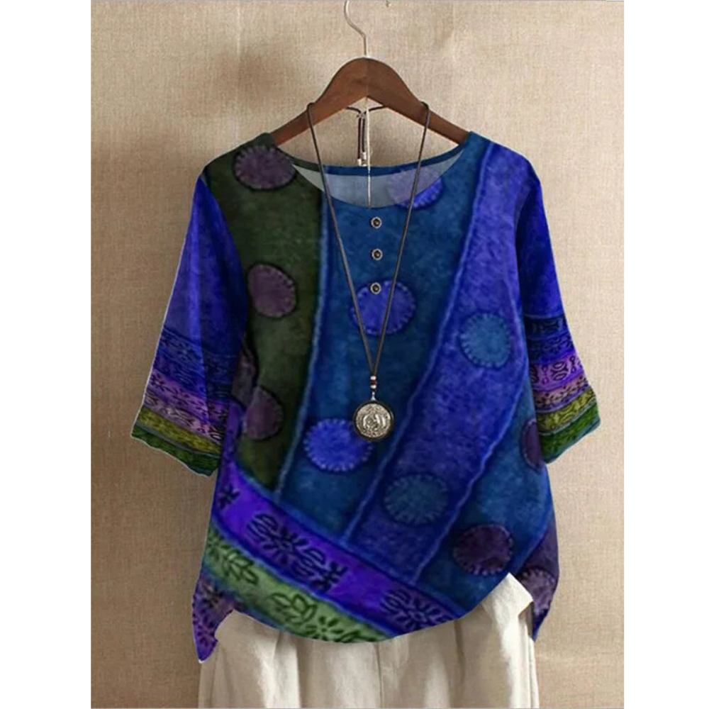 Nysera | Colourful Bohemian Top