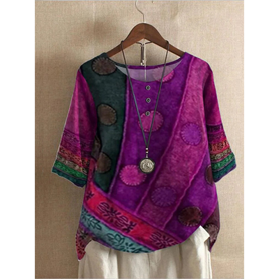 Nysera | Colourful Bohemian Top